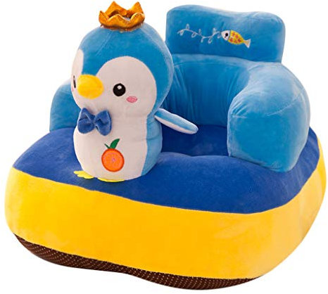 perfk Kinder Sofa Stuhlhussen Kleinkind Sessel Möbel Schonbezug Cartoon Tier, Pinguin