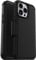 OtterBox Strada Hülle für iPhone 14 Pro Max, stoßfest, sturzsicher,Premium Lederfolio mit Zwei Kartenhaltern, 3X getestet nach Militärstandard, Schwarz