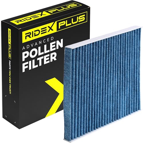 RIDEX PLUS Innenraumfilter 424I0521P Pollenfilter Aktivkohle Höhe: 18 Breite: 175 Länge: 201