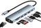 USB C Hub HDMI Ethernet, KOZYC 7 IN 1 USB-C to HDMI mit 4K 60Hz, 1Gbps Ethernet, 100W PD Charging, 2 USB 3.0 Data, SD/TF Card Slots Port, für Laptop, MacBook Pro, iPad, UHDTV, Steam Deck