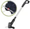 Garden Lawn Trimmer - Rechargeable Grass Trimmer, Lightweight & Cordless Grass Trimmer, With Up to 50 Minutes Run Time - Adjustable Telescopic Pole, Fit for Grass, Weed and Lawn (Plug charging)