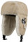 Clakllie Trappermütze Bomber Kunstpelz Hut, Unisex Winter Warme Fliegermütze Kunstfellmütze Winddichte Wintermütze Schneeschutz mit Ohrenklappen für Skifahren, Schlittschuhlaufen Erwachsenen Khaki