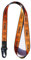 TOOLIN Halsriemen Schlüsselbund für Frauen und Männer,Lanyard für Schlüssel,ID Card Holde,Brieftaschen und Ausweishalter (Lächeln-orange)