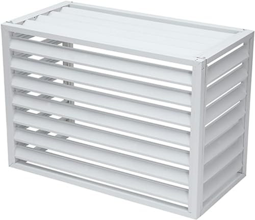 Klimaanlagen-Abdeckungen für Außengeräte, Allwetter-Diebstahlschutz, robuste Aluminium-AC-Abdeckung, Sichtschutzzaun, Außenkondensator-Schutzabdeckung, Pool-Ausrüstung, Absperrzaun, Mülleimer-Abdeck