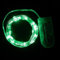 Mini LED Lichterkette Grün mit Batterie 2 Meter 20 LEDs Kupferkabel Wasserdicht Draht Klein Dekoration Weihnachten Halloween Drahtlichterkette für Innen DIY Hochzeit