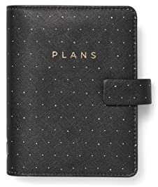 FILOFAX Moonlight Pocket Organiser Black 2025