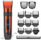 2000mAh Hair Clippers Men Cordless 4 Hours Long Running Time, Professional Hair Clipper, Low Battery Reminder, Travel Lock, Beard Trimmer Kit with 8 Limit Combs Shavers Men Waterproof
