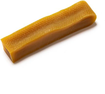Natural Treats Himalayan Yak Bar for Dogs Medium (1pc) Long Lasting High in Protein & Calcium Dental Chews - Turmeric Flavour