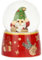 THUN, Boule De Neige mit Zwerg Oliver aus Glas und hochwertiger Keramik, kleine Version, Weihnachts-Kollektion, Sammlerstück, Geschenkidee für Weihnachten, Ø 4,8 cm, 6,7 cm H