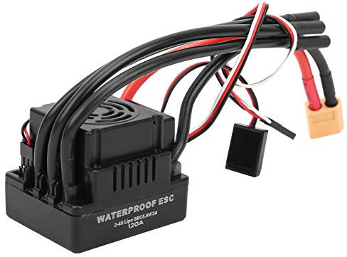 Esc Esc Brushless Accessory Controller for Car, Water Resistant for Automobile Vehicle, 150A Brushless Esc Surfboard Racks (XT60)
