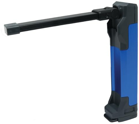 Rechargeable Folding Magnetic LED 400 Lumen Work Light | Compact, Foldable LED Work Light with Magnetic Base - Ideal for Workshop, Garage, & Emergency Lighting | 158mm x 31mm x 46mm
