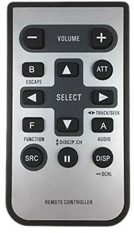 Jrifedptry CXC5719 Telecomando per Pioneer DEH-1100MP DEH-1900MP DEH-2000MP Car Audio DVD AV Ricevitore Player
