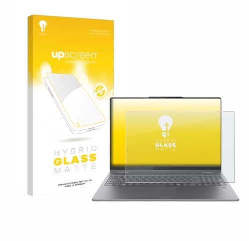 upscreen Entspiegelungs-Schutzglas für Lenovo Yoga 7 2-in-1 Gen 10 16 Schutzfolie Panzer Folie Glas Matt [Extrem Kratzfest 9H, Anti-Reflex]