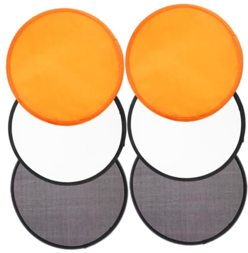 MUELODSIC 6pcs Folding Round Fans Portable Handheld Summer Fans for Weddings Outdoor Events and Festivals Lightweight Sturdy Design and Edges