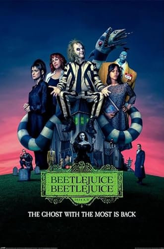 Pyramid International Beetlejuice 2 Poster The Ghost With The Most Is Back, Format 61 x 92 cm
