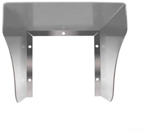 Protection de sonnette d'extérieur en acier inoxydable pour une résistance fiable aux intempéries (125 mm)