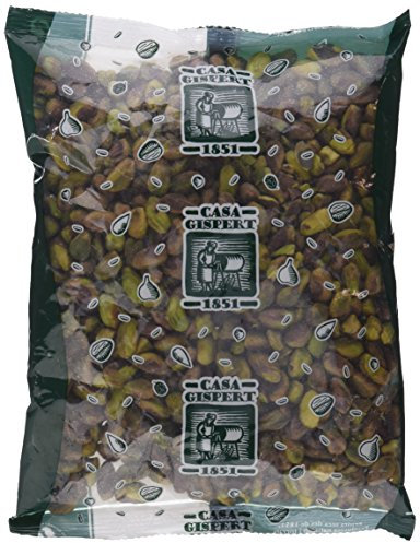 Casa Gispert - Pistacho - Sin Gluten, Vegano (500g, Tostado sin Sal - Sin Cáscara - País)