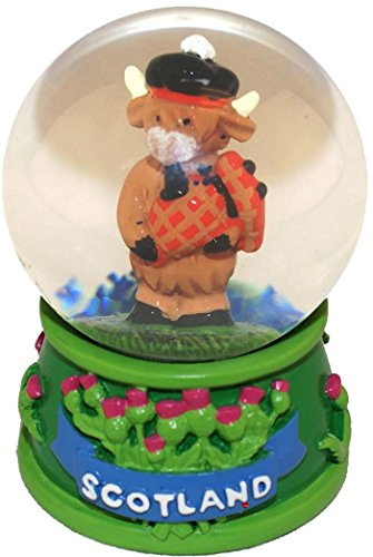 Schottische Wasserball Schneekugel Highland Kuh Geschenk Schneekugel