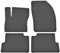 Gummimatten Gummi Fußmatten Satz für Ford Focus C-Max (03-10) / C-Max I (03-10) / C-Max II (ab 10) / Grand C-Max (ab 09) / Kuga I (08-12) / Kuga II (ab 12) - Passgenau