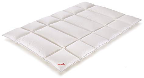 PARADIES Bettdecke Daunendecke 155 x 220 cm Elea 90 extra warm Winterdecke