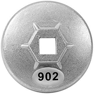Tbest Ölfilterschlüssel 66Mm, Ölfilterschlüssel 66Mm,Ölfilterschlüssel 67Mm,Werkzeug Zum Entfernen Der Ölfilterkappe,67 Mm,14-Flöten-Aluminiumkappe