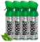 Boost Oxygen - Bouteille d'Oxygène Portable - Canette d'Oxygène Pur et Naturel à 95% - Concentration, Récupération, Énergie, Humeur, Grand - 5L - Naturel (20L - 4x 5L canettes - 400 bouffées)