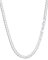 Silvora 5mm 925 Sterlingsilber Halskette Kubanische Kette für Damen/Herren Silberfarben Ohne Anhänger 45cm Silberkette Halskette Kette für Damen/Herren
