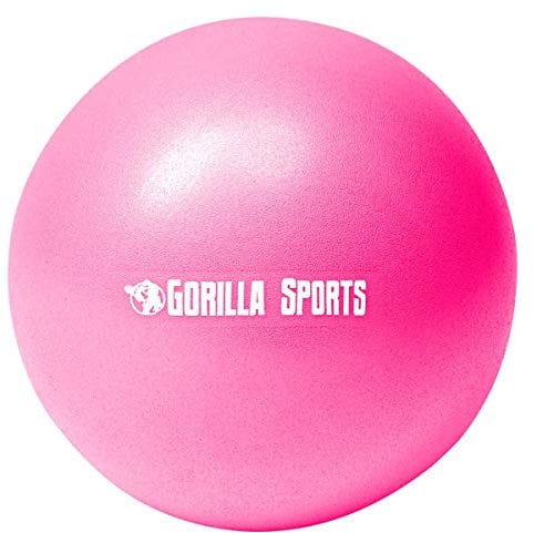 GORILLA SPORTS Mini Pilates Ball 18-28 cm Farbe Pink, Größe 28 cm