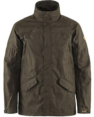 Fjällräven Herren Forest Hybrid Jacke, Dark Olive, XL