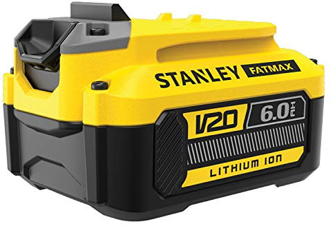 STANLEY FATMAX Sfmcb206-Xj - Batteria Litio 18V - 6.0 Ah