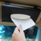 ANLEM Car Tissue Holder Car Visor Tissue Holder Sun Visor Napkin Holder PU Leather Backseat Tissue Case for Car Tissue Refill Supplies