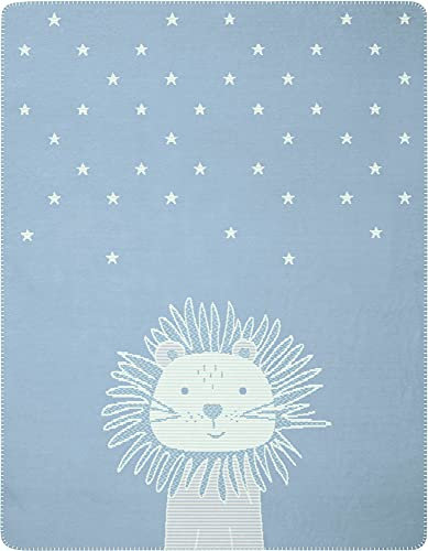 Biederlack Babydecke, Leo, 75x100