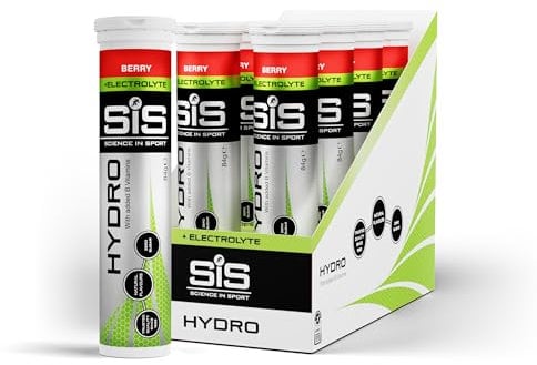 Science in Sport HYDRO Elektrolyte Tabletten 160 Stk. Beere - Vegan & glutenfrei, Mit Natrium, Kalzium, Kalium & Magnesium für einen ausgeglichenen Elektrolyte-Haushalt (Verpackung kann variieren)