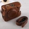 MENGHONGLLI Camera Protective Shell Full Body Camera PU Leather Case Bag with Strap for Canon G16