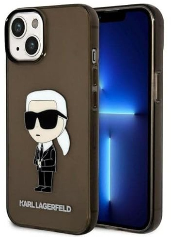 KARL LAGERFELD KLHCP14MHNIKTCK Hülle für iPhone 14 Plus 6,7 Schwarz hardcase Ik