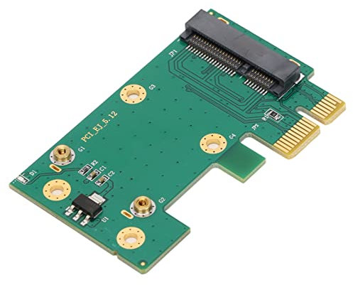 Dpofirs Mini PCIE a PCIE para Conectar la Tarjeta de Red Inalámbrica Mini PCIE a la Ranura PCIE en la Placa Base de la PC para Computadora de Escritorio
