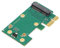 Dpofirs Mini PCIE a PCIE para Conectar la Tarjeta de Red Inalámbrica Mini PCIE a la Ranura PCIE en la Placa Base de la PC para Computadora de Escritorio