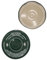 50 Capsule Twist Off Con Flip Diametro mm.70 Con Bottone Centrale Di Controllo Clic Clac Per Barattoli In Vetro