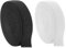 AFEUZHE 2 Stück Gummiband 10 Meter 15mm 25mm 40mm 50 mm Breit Elastic Band Weis Schwarz (25MM)