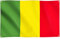 Runesol Bandera de Mali, 91x152cm, 3ft x 5ft, 4 Ojales, Ojal en Cada Esquina, Bandera de la República Maliense, Tricolor, Banderas Premium, Interior, Exterior, Colores Vivos, Mali