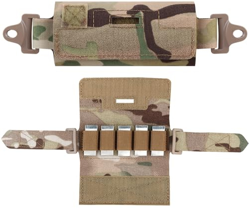 Gunyoo Tactical Helmet Counterbalance Weight Bag NVG Counterweight Pouch Tactical Helmet Balancing Weight Bag mit fünf Counter Blocks für OPS Fast BJ PJ MH Helmet Accessories