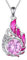 YAFEINI Fuchs Kette für Damen 925 Sterling Silber Fuchs Anhänger Halskette mit Rosenquarz Schmuck Geburtstags Geschenke für Teenager Mädchen Fuchsliebhaber (Fuchs Kette)