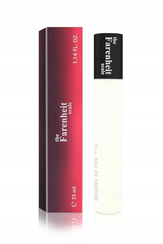 NAINA Herrenparfums The Farenheit Scale 33ml – Parfums für Männer – Parfümfläschchen Spray, Flakon Eau de Parfum – Inspiriertes Herren Parfüm - Einzigartige Düfte und Dufterlebnisse - Herrendüfte