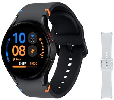 Samsung Galaxy Watch FE 40mm + Correa - Reloj Inteligente, Compatible con Health Monitor, Fitness Tracking, Bluetooth, Negro