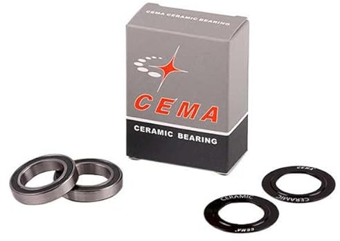 Cema Kogellager für 30 mm untere Halterung Keramik schwarz