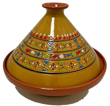 Generico Tajine en terre cuite Marocain Tunisien XL 32 cm