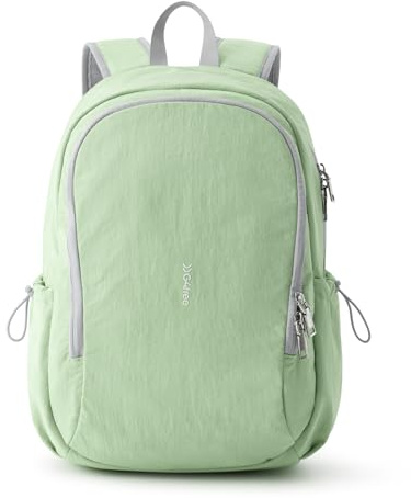 G4Free 15L Wanderrucksack Klein, Tagesrucksack Damen Leichter, Wasserabweisender Rucksack Wandern für Damen und Herren, Kurztrips, Tagesausflüge, Camping, Schulbesuch und Einkaufen, Grün