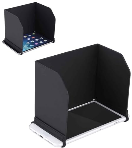 Sonnenschutz for Monitore von Telefonen und Tablets,faltbarer Drohnen-Sonnenschutz in mehreren Größen,dreiseitige Tablet-Sonnenblende for Schutz der Privatsphäre,blendfrei,lindert visuelle Ermüdung(L2