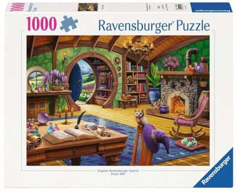 Ravensburger Charmed Cottage 1000 Piece Jigsaw Puzzles for Adults and Kids Age 12 Years Up