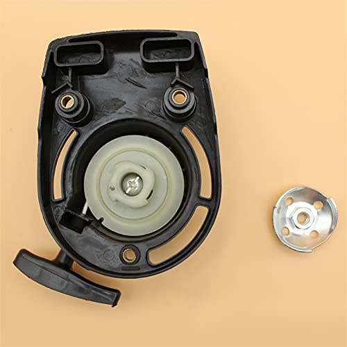 XEBRAD Arrancador de Retroceso, Mango polea Arranque fácil, Motor 4 Tiempos, cortacésped, recortador, desbrozadora for GX35 35CC Arranque de Retroceso